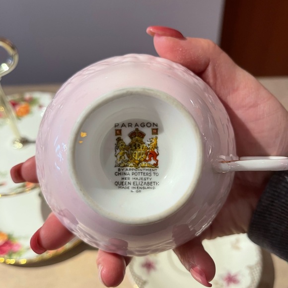 Vintage mix tea party set - 11 piece - Picture 2 of 9